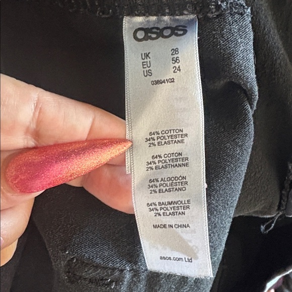 ASOS Acid Wash Jeggings - Picture 4 of 4